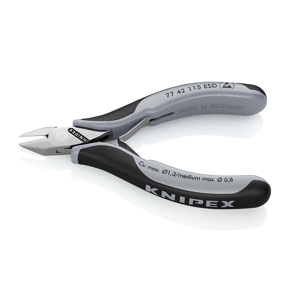 KNIPEX Kose sečice za elektroniku ESD 115mm - 77 42 115 ESD - ELTEC ...