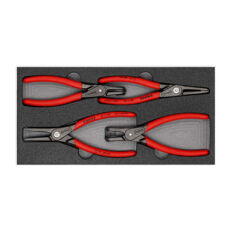 KNIPEX Set preciznih klešta za seger osigurače 4/1 u penastom ulošku - 00 20 01 V09