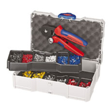 KNIPEX Komplet samopodešavajuća klešta za krimpovanje sa izolovanim hilznama - 97 90 09