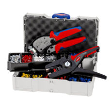 KNIPEX Komplet krimp klešta za krimpovanje Twistor16® + klešta za skidanje izolacije PreciStrip16 sa izolovanim hilznama - 97 90 14
