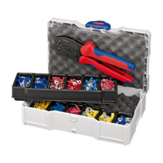 KNIPEX Komplet za krimpovanje krimp klešta PreciForce® sa izolovanim papučicama - 97 90 21